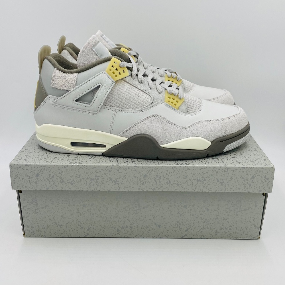NIKE AIR JRDDAN 4 RETR SE (Photon Dust/Pale Vanilla) - #DV3742-021